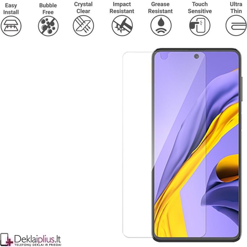 apsauginis ekrano stiklas (Samsung M51) apsauginis ekrano stiklas (Samsung M51)